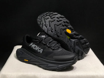 Hoka One One Skyline Float X Outdoor Running Shoes Sneakers Black