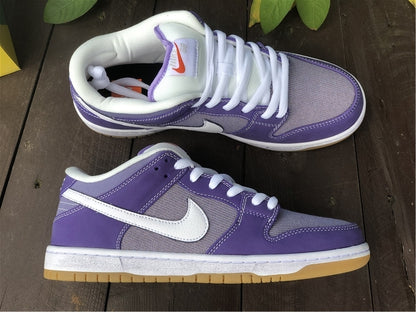 Nike SB Dunk Low Pro ISO Orange Label Lilac Purple Sneakers