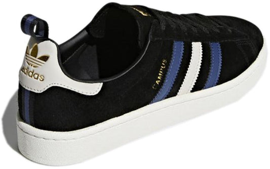 Adidas Originals Campus Cozy Wear-Resistant Black Blue CQ2049 Shoes