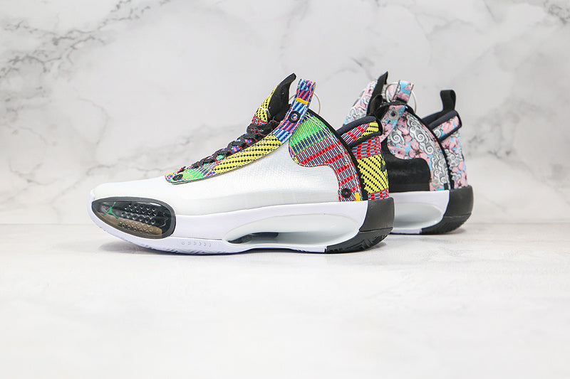 Nike Air Jordan 34 Rui Hachimura Japan Heritage PE Mandarin Duck Sneakers