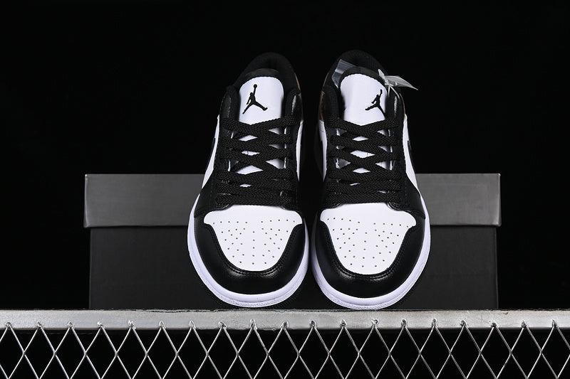 Nike Air Jordan 1 Low White Black Brown Sneakers