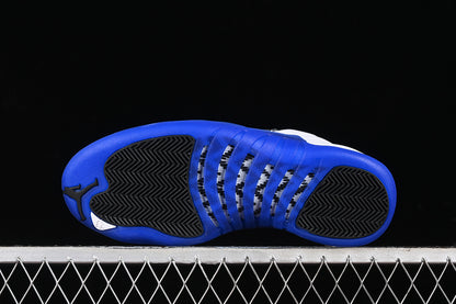 Nike Air Jordan 12 Retro Black White Game Royal Sneakers