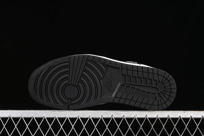 Nike Air Jordan 1 Low Black Sole White Black Sneakers
