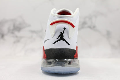 Nike Air Jordan Mars 270 White Fire Red Sneakers