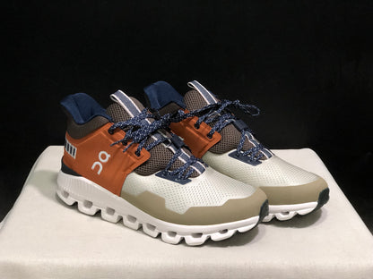 On Running Cloud Hi Edge Outdoor Training Running Shoes Brown/Light Green