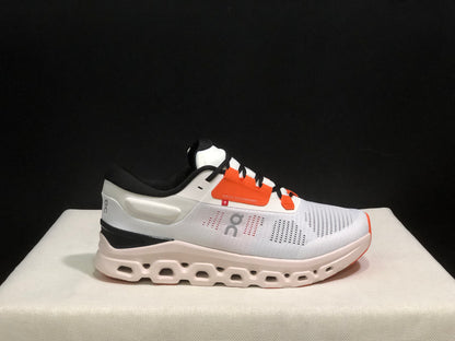 On Running Cloudstratus 3 Anti-Slip Running Shoes Light Grey/Orange