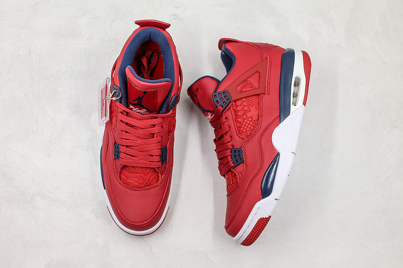 Nike Air Jordan 4 Retro Red Sneakers