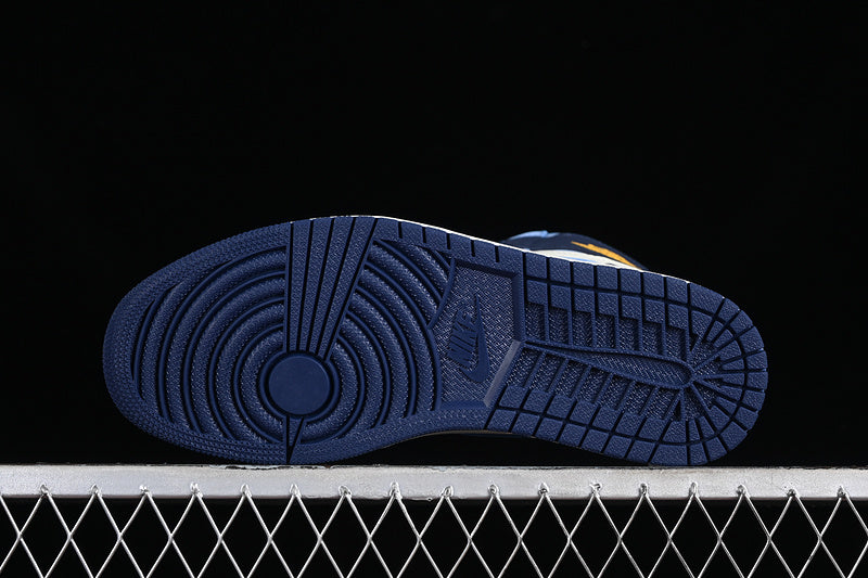 Nike Air Jordan 1 High University Blue White Midnight Navy Sail Sneakers