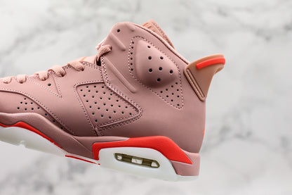 Nike Air Jordan 6 Retro Pink Red Sneakers