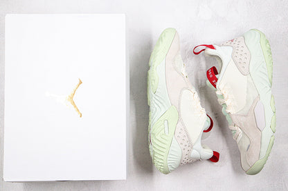 Nike Air Jordan Delta Sail Spruce Aura White Sneakers