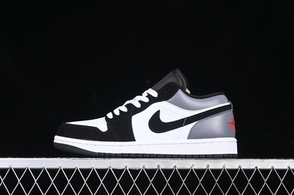 Nike Air Jordan 1 Low Black White Grey Casual Sneakers