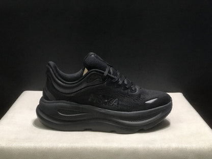 Hoka One One Bondi 9 Comfortable Low-top Running Shoes Sneakers Black