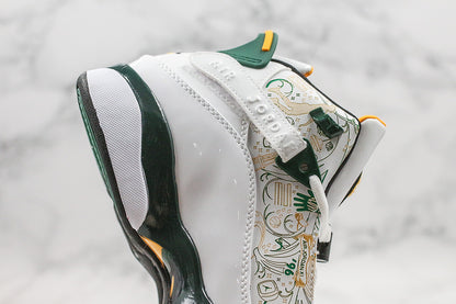 Nike Air Jordan 6 Rings White Multiple Color Sneakers
