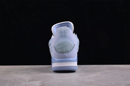 Nike Air Jordan 4 Retro Grey Blue Sneakers