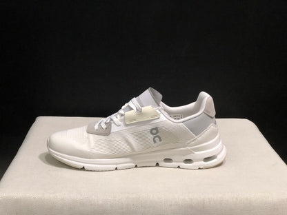 On Running Cloudrift Comfortable And Versatile Sports Casual Shoes Light Grey/Ivory White
