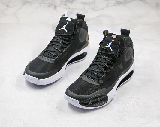 Nike Air Jordan XXXIV 34 Eclipse Black Basketball Sneakers