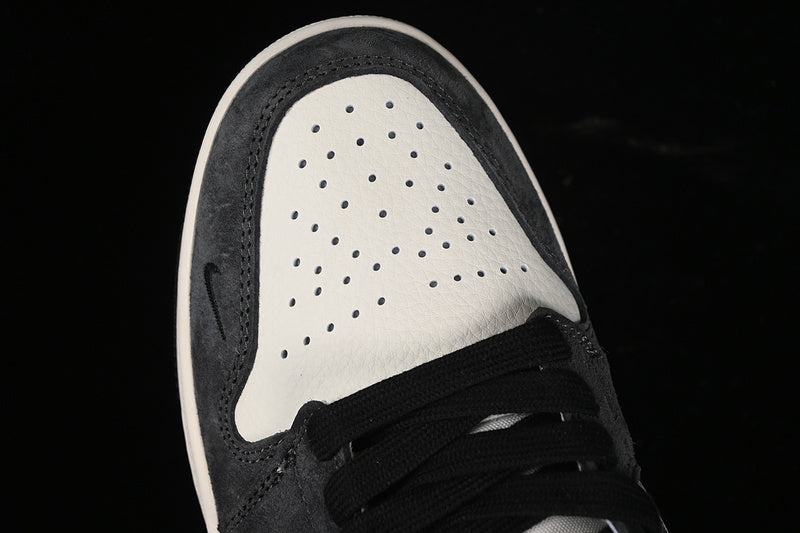 Nike Air Jordan 1 Low White Dark Grey Sneakers