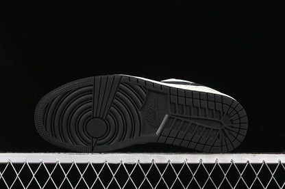 Nike Air Jordan 1 Louis Vuitton Black White Sneakers