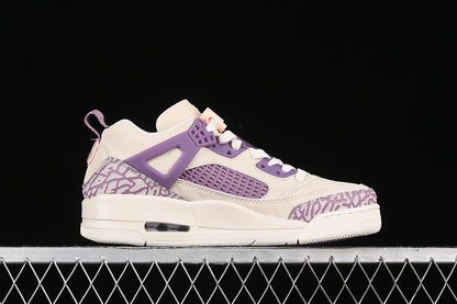 Nike Air Jordan Spizike Low Legend LightI Brown Violet Dust Sail Sneakers