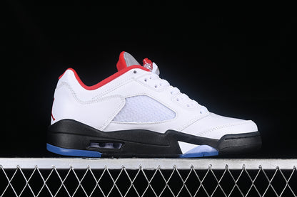 Nike Air Jordan 5 Low Gym Red Black White Sneakers