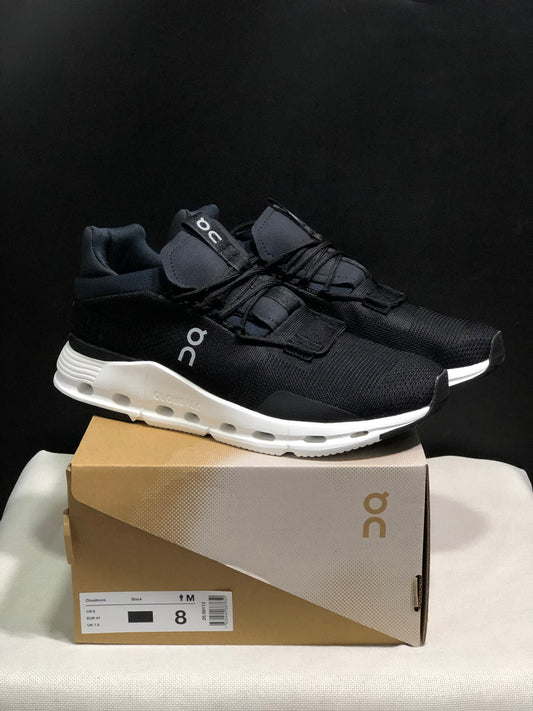 On Running Cloudnova Lightweight Sports Casual Shoes Black