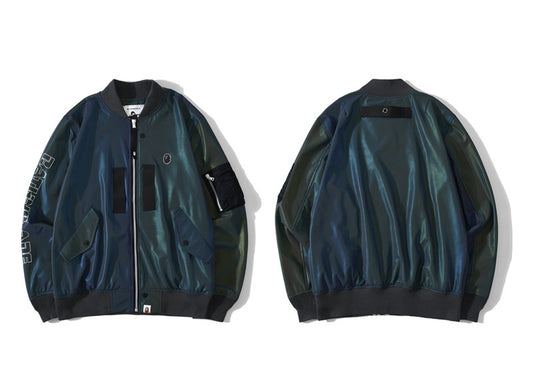 A Bathing Ape BAPE HUNTING Auroral Gradient Reflective Jacket