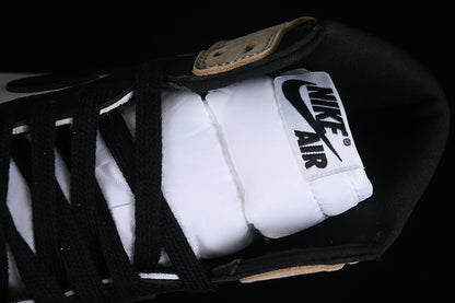 Nike Air Jordan 1 Medium OG Latte Black Legend Brown White Sail Sneakers