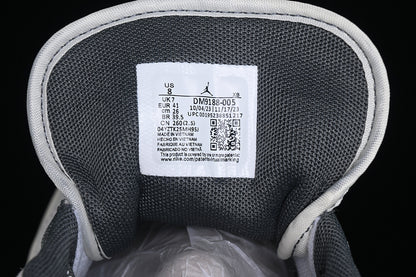Nike Air Jordan 1 Low Grey White Fashion Sneakers