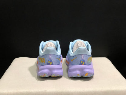 Hoka One One Kawana Cushioning Comfortable Gym Running Shoes Sneakers Blue/Purple
