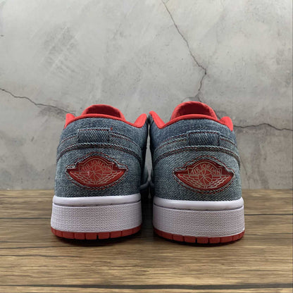 Nike Air Jordan 1 Low Cowboy Blue Sneakers