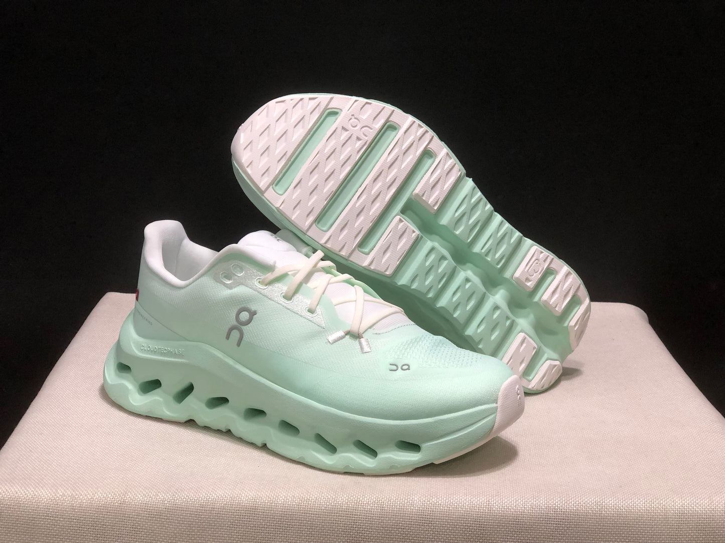 On Running Cloudtilt Durable Casual Life Shoes White/Mint Green