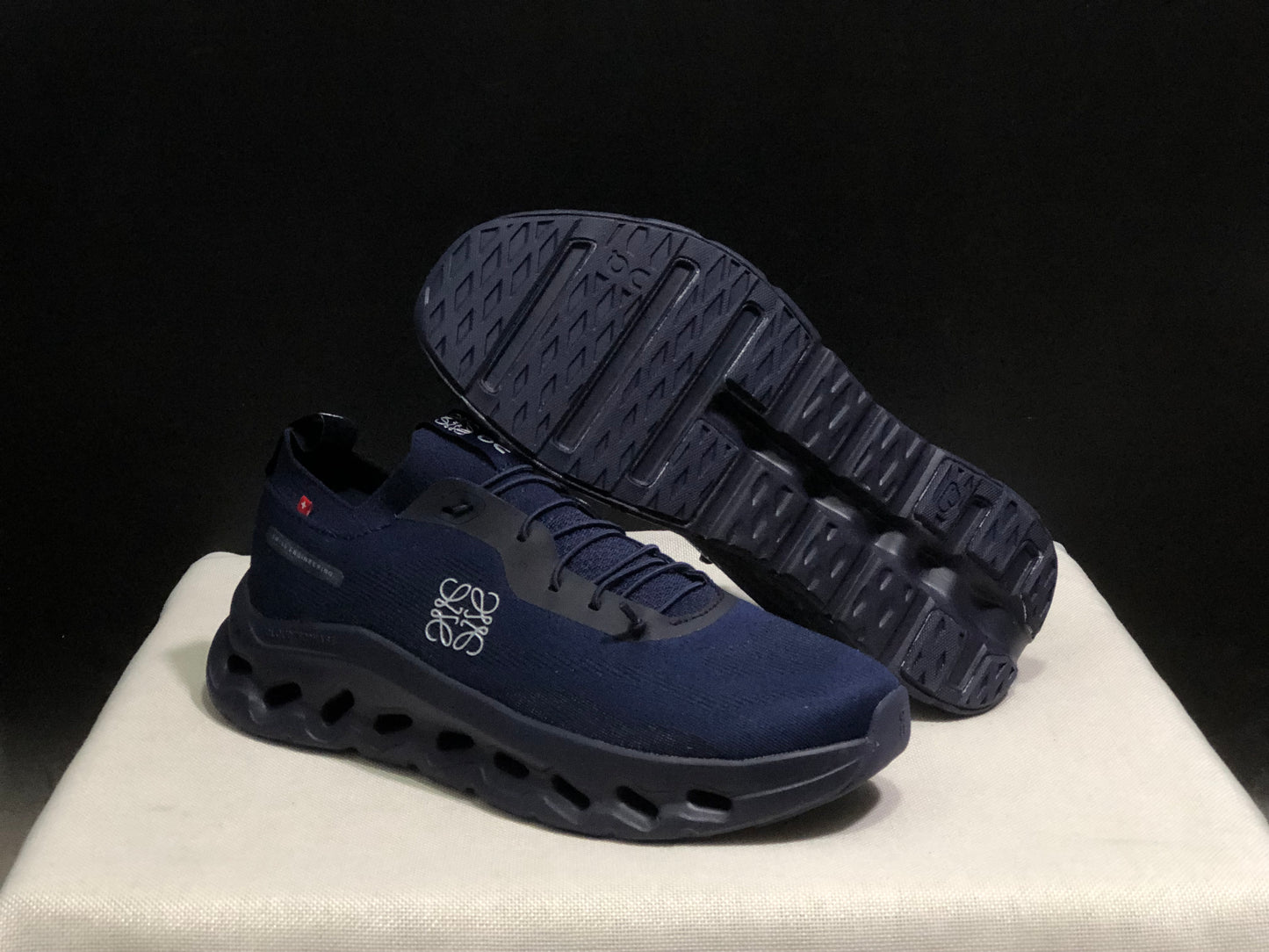 LOEWE x On Running Cloudtilt Running Shoes Co-Signed Edition Dark Blue/Black