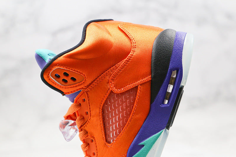 Nike Air Jordan 5 Retro Fresh Prince Golden Yellow Will Smith Limited Edition Sneakers
