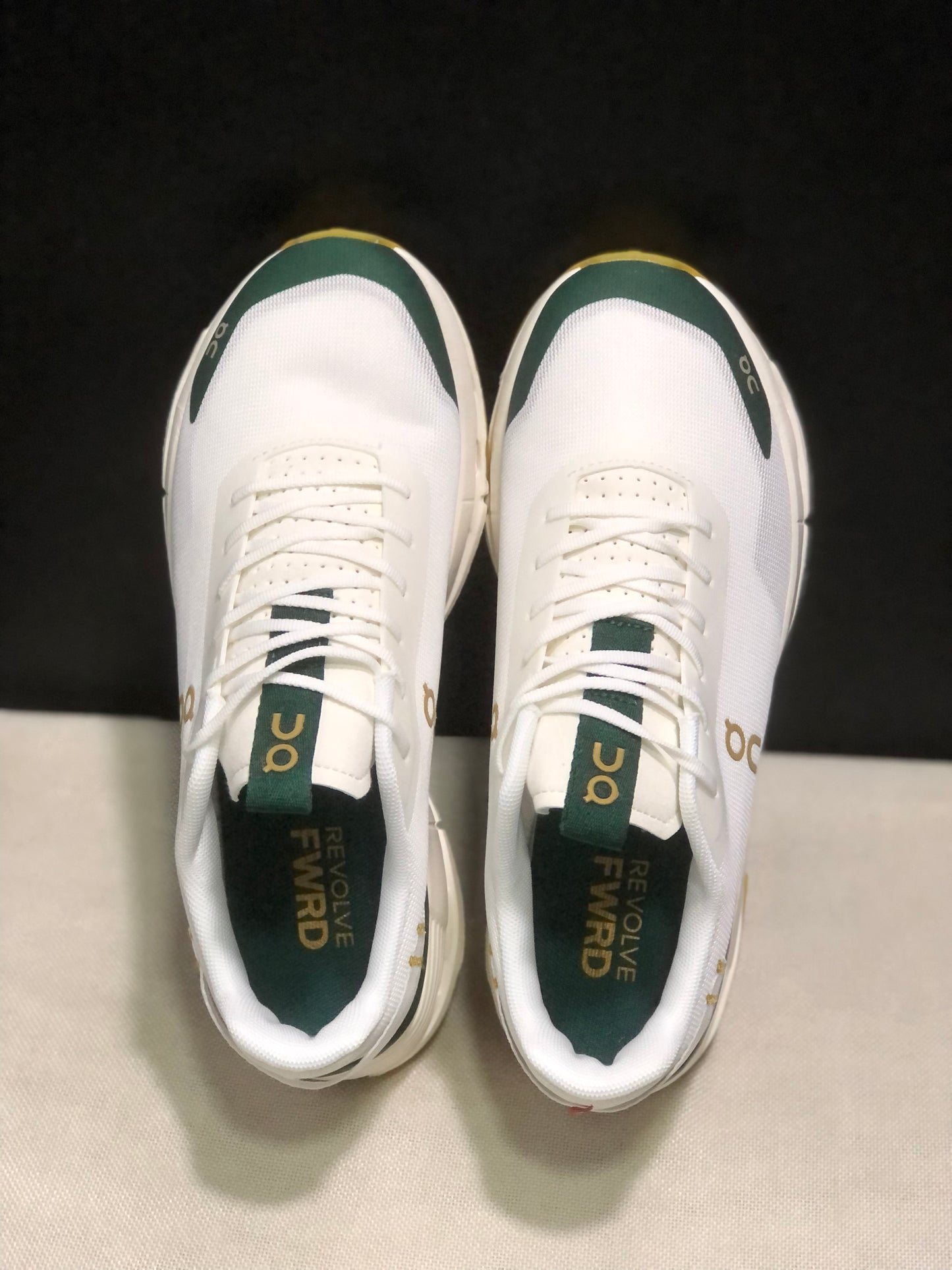 On Running Cloudnova Form 2 Fashionable Casual Running Shoes White/Green