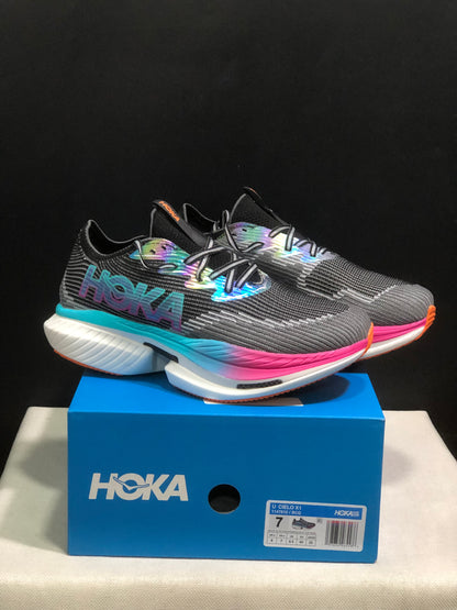 Hoka One One Cielo X1 Black Comfortable Casual Running Shoes Sneakers
