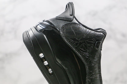 Nike Air Jordan Retro Dub Zero Pure Black Sneakers