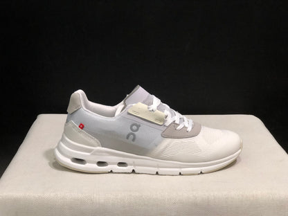 On Running Cloudrift Comfortable And Versatile Sports Casual Shoes Light Grey/Ivory White