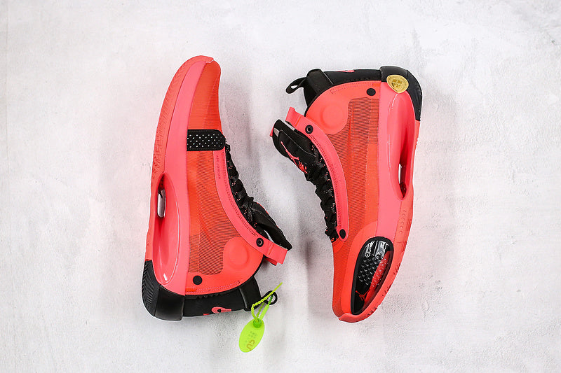 Nike Air Jordan 34 Infrared Black 23 Red Sneakers