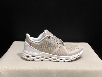 On Running Cloudstratus Shock-Absorbing And Breathable Running Shoes Khaki