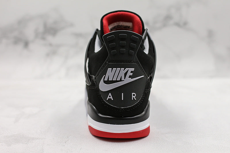 Nike Air Jordan 4 Retro Bred Reimagined Black Sneakers