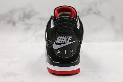 Nike Air Jordan 4 Retro Bred Reimagined Black Sneakers