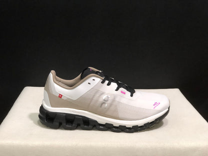On Running Cloudflow 4 Shock-Absorbing And Wear-Resistant Running Shoes Khaki/White