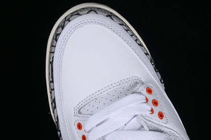 Nike Air Jordan 3 Retro Georgia Peach White Cosmic Clay Cement Grey Sneakers