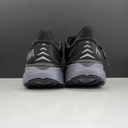 Hoka One One Clifton 8 Fashion Shoes Shock-absorbing Sneakers Black