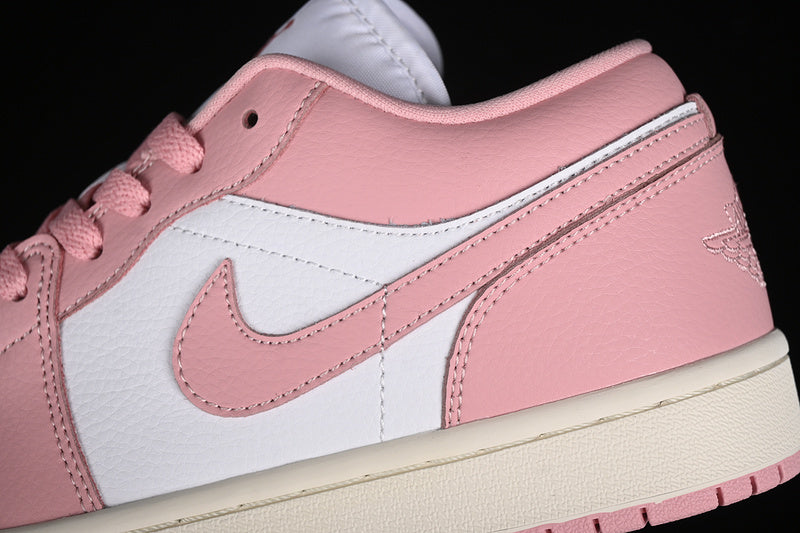 Nike Air Jordan 1 Low White Pink Oxford Sail Sneakers