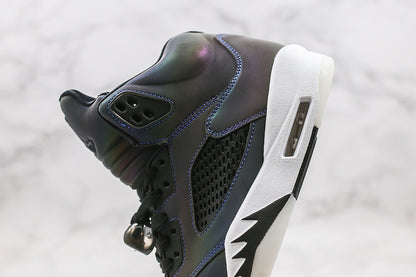 Nike Air Jordan 5 Retro Oil Grey Reflect Light Sneakers