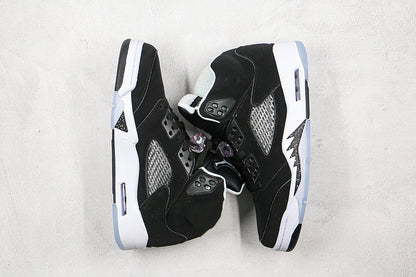 Nike Air Jordan 5 Retro Oreo Moonlight Black White Sneakers