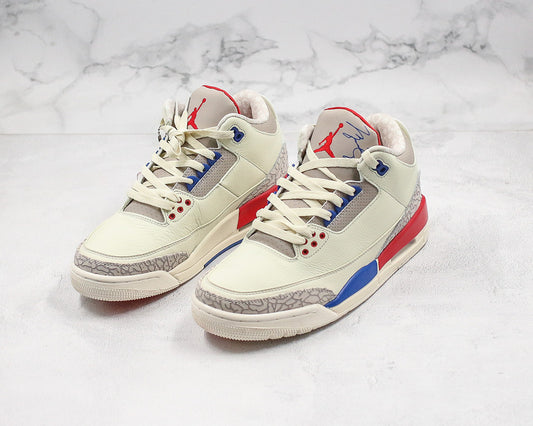 Nike Air Jordan 3 Retro International Flight 2018 White Multicolor Sneakers