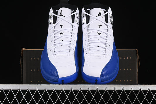 Nike Air Jordan 12 Retro Black White Game Royal Sneakers