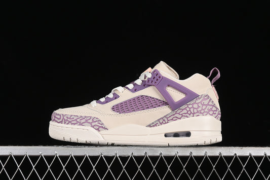 Nike Air Jordan Spizike Low Legend LightI Brown Violet Dust Sail Sneakers